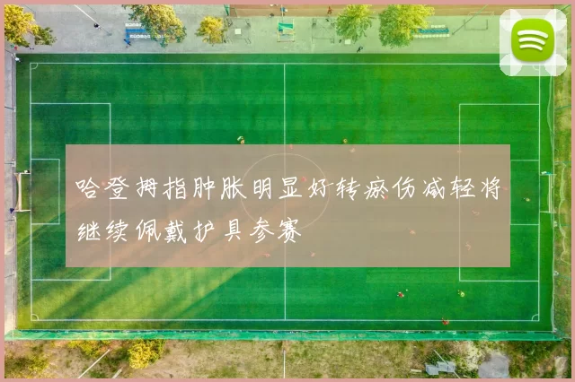 哈登拇指肿胀明显好转瘀伤减轻将继续佩戴护具参赛